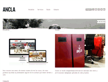 Tablet Screenshot of anclastudio.com
